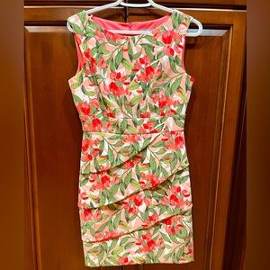 Laura Petites floral cocktail dress - size 4